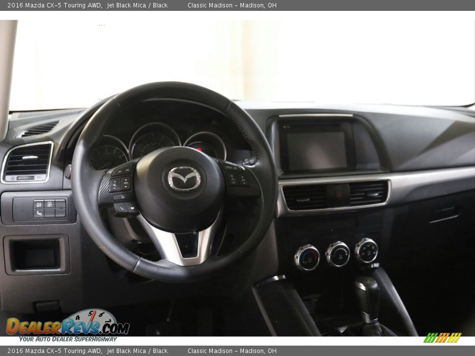 2016 Mazda CX-5 Touring AWD Jet Black Mica / Black Photo #6