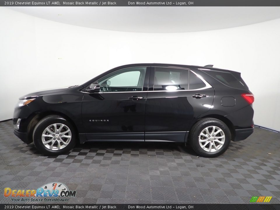 2019 Chevrolet Equinox LT AWD Mosaic Black Metallic / Jet Black Photo #7