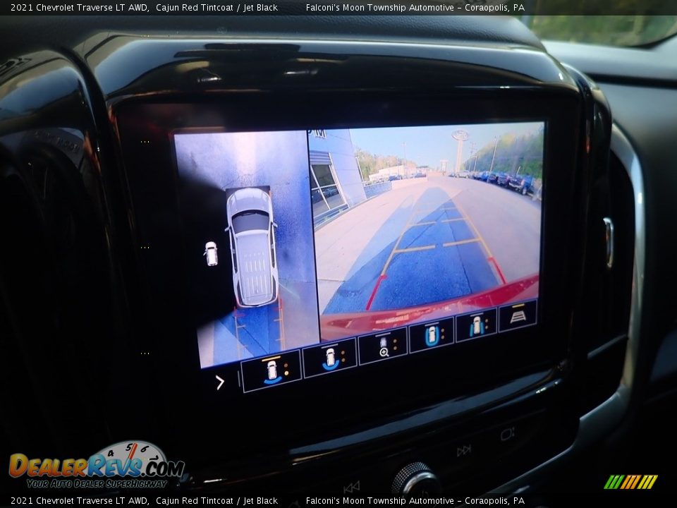 2021 Chevrolet Traverse LT AWD Cajun Red Tintcoat / Jet Black Photo #29