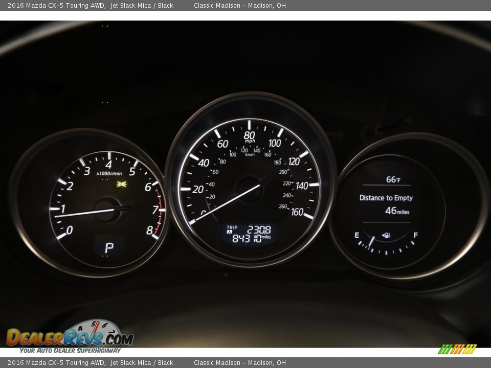 2016 Mazda CX-5 Touring AWD Jet Black Mica / Black Photo #8