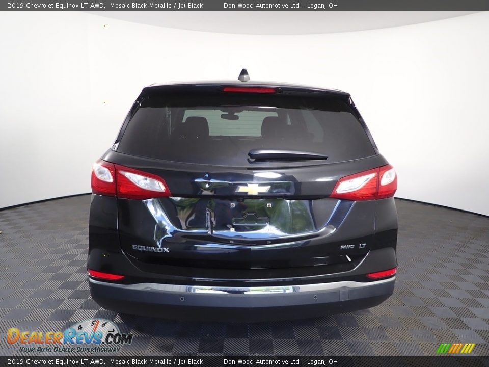 2019 Chevrolet Equinox LT AWD Mosaic Black Metallic / Jet Black Photo #9