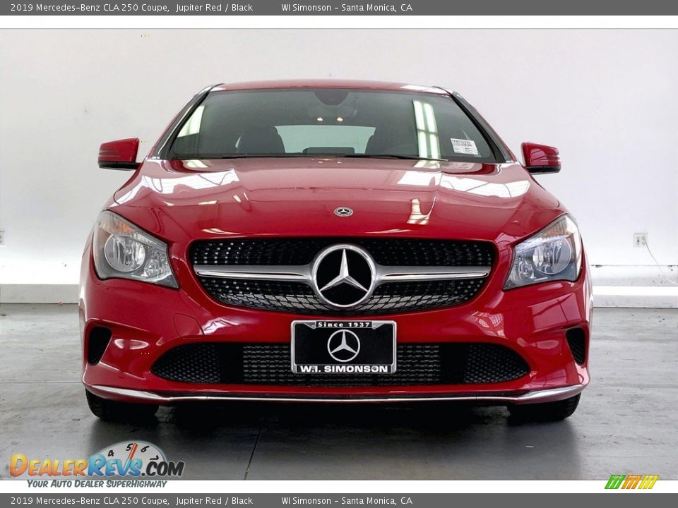 2019 Mercedes-Benz CLA 250 Coupe Jupiter Red / Black Photo #2