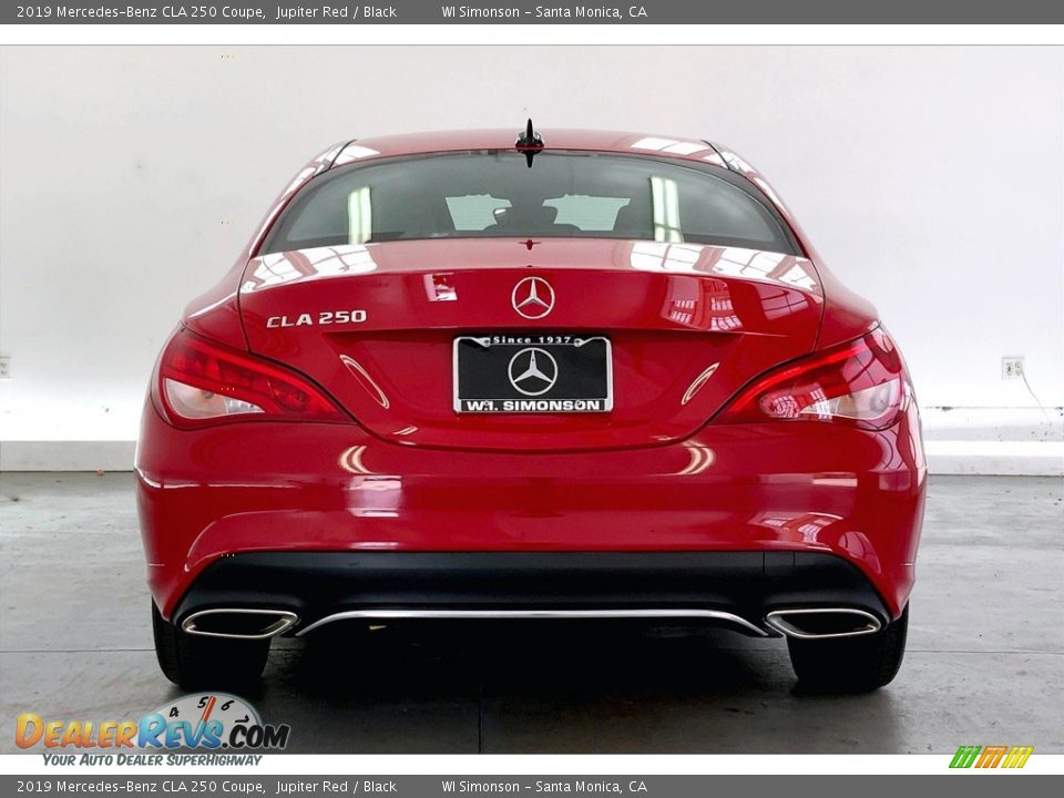 2019 Mercedes-Benz CLA 250 Coupe Jupiter Red / Black Photo #3