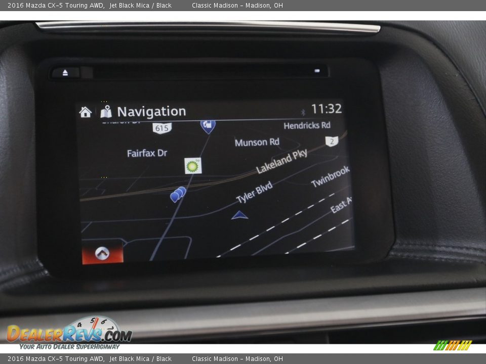 2016 Mazda CX-5 Touring AWD Jet Black Mica / Black Photo #12
