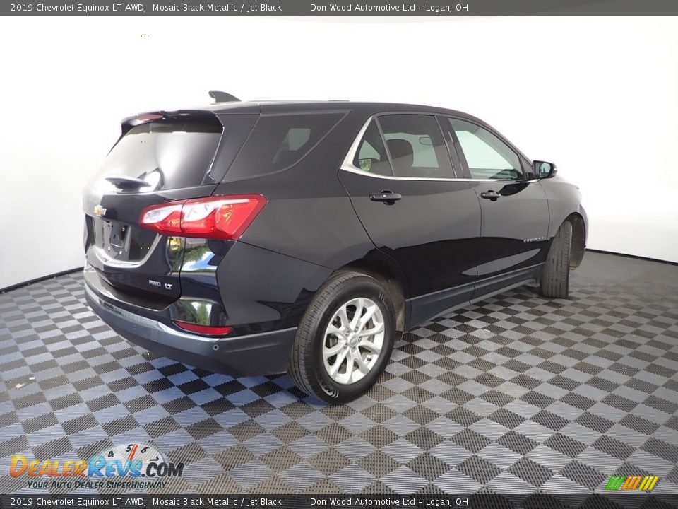2019 Chevrolet Equinox LT AWD Mosaic Black Metallic / Jet Black Photo #12