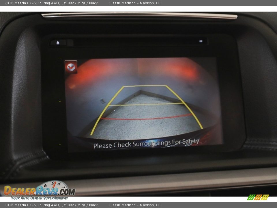 2016 Mazda CX-5 Touring AWD Jet Black Mica / Black Photo #13