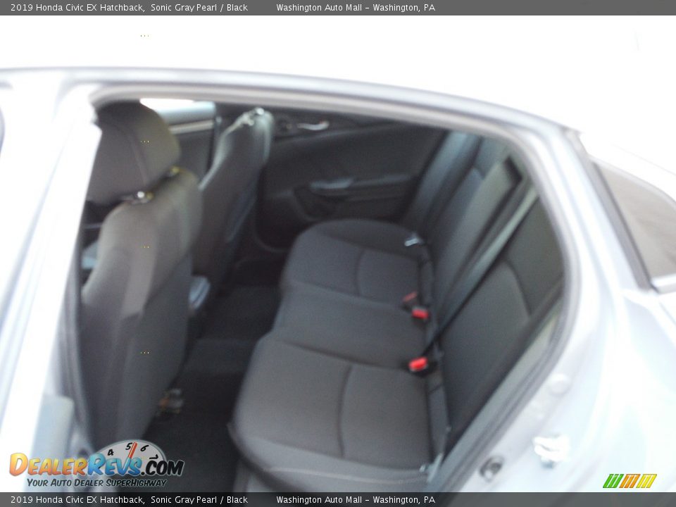 2019 Honda Civic EX Hatchback Sonic Gray Pearl / Black Photo #25