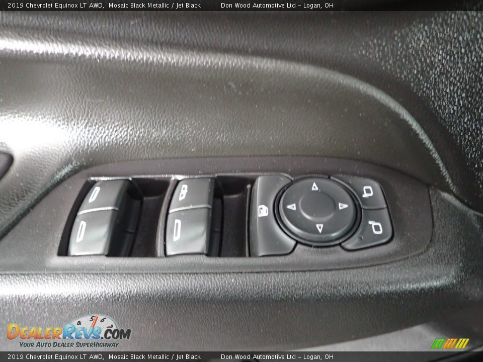 2019 Chevrolet Equinox LT AWD Mosaic Black Metallic / Jet Black Photo #14