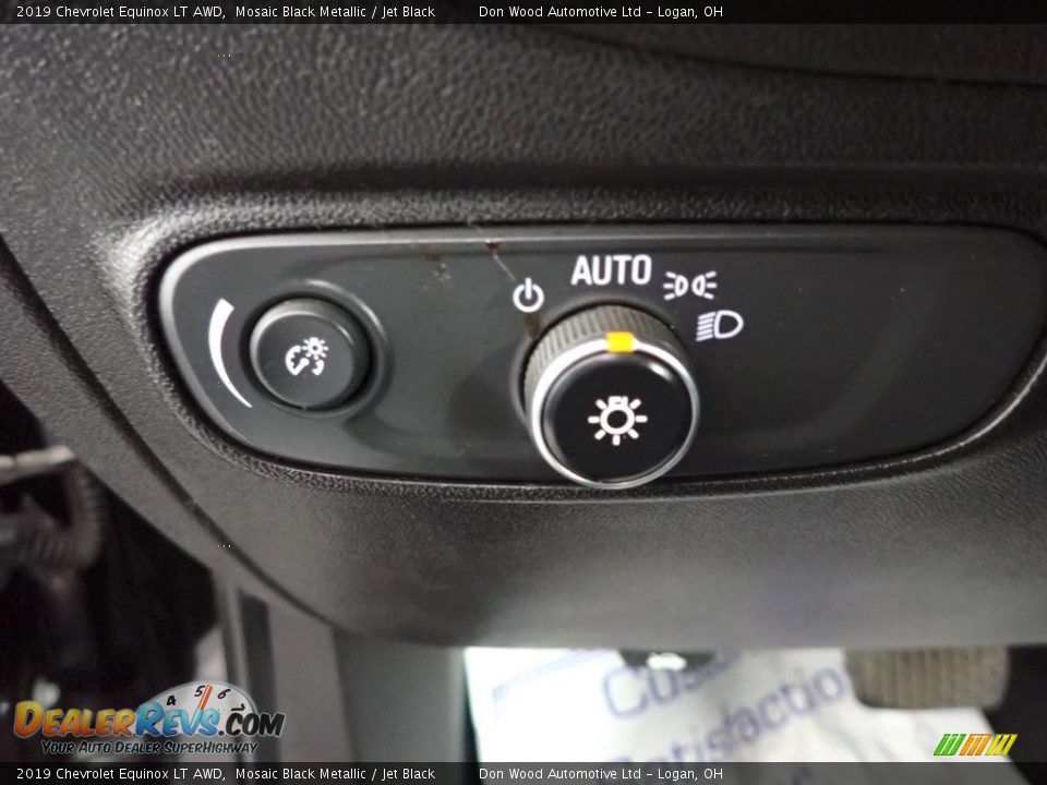 2019 Chevrolet Equinox LT AWD Mosaic Black Metallic / Jet Black Photo #15