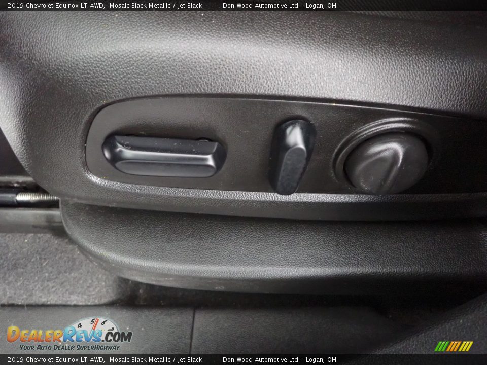 2019 Chevrolet Equinox LT AWD Mosaic Black Metallic / Jet Black Photo #16