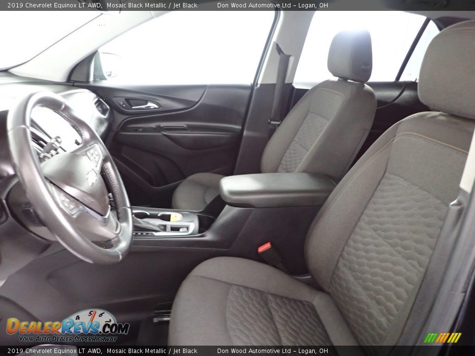 2019 Chevrolet Equinox LT AWD Mosaic Black Metallic / Jet Black Photo #17