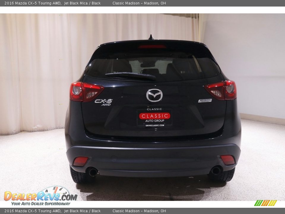 2016 Mazda CX-5 Touring AWD Jet Black Mica / Black Photo #18
