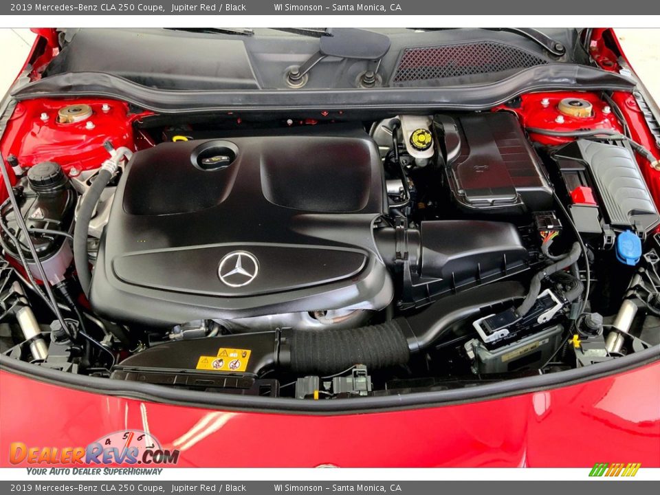 2019 Mercedes-Benz CLA 250 Coupe 2.0 Liter Twin-Turbocharged DOHC 16-Valve VVT 4 Cylinder Engine Photo #9