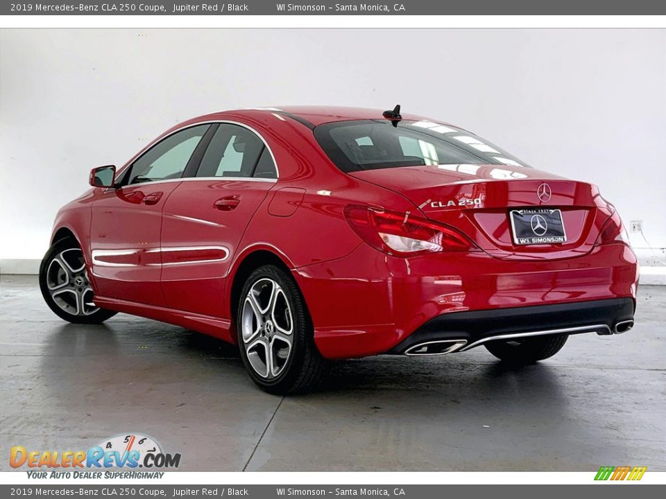 2019 Mercedes-Benz CLA 250 Coupe Jupiter Red / Black Photo #10