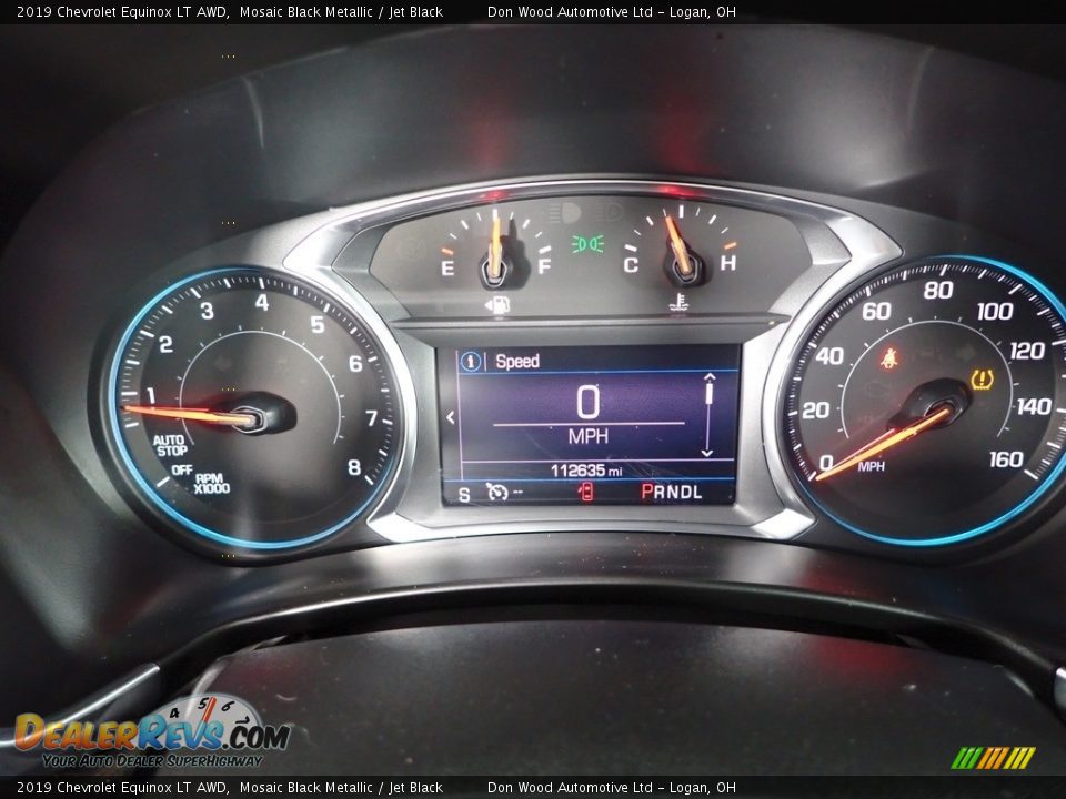 2019 Chevrolet Equinox LT AWD Mosaic Black Metallic / Jet Black Photo #20
