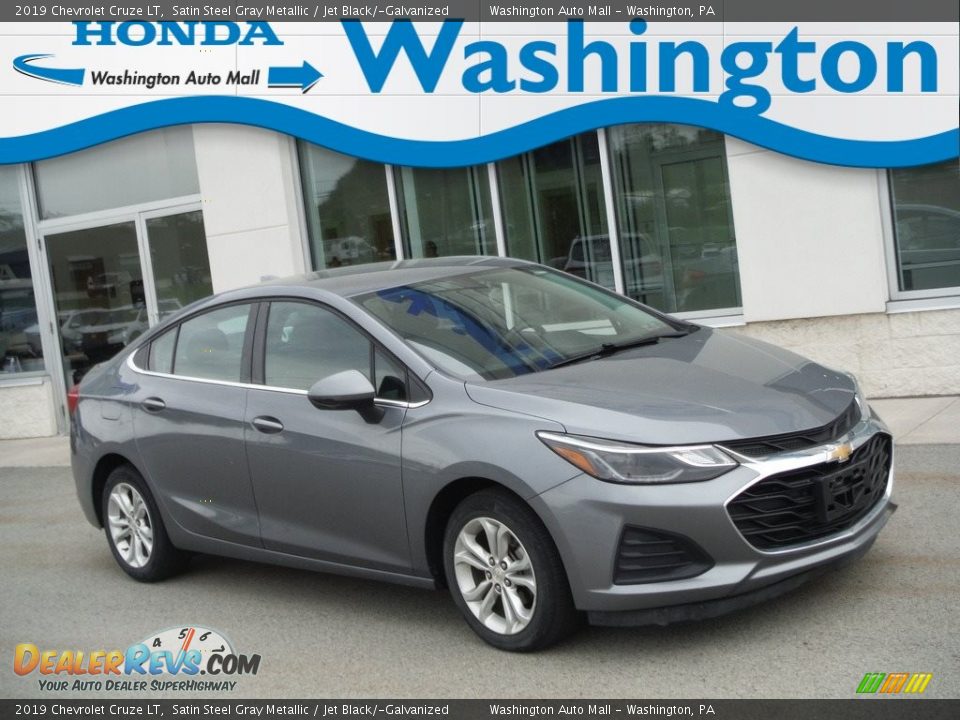 2019 Chevrolet Cruze LT Satin Steel Gray Metallic / Jet Black/­Galvanized Photo #1