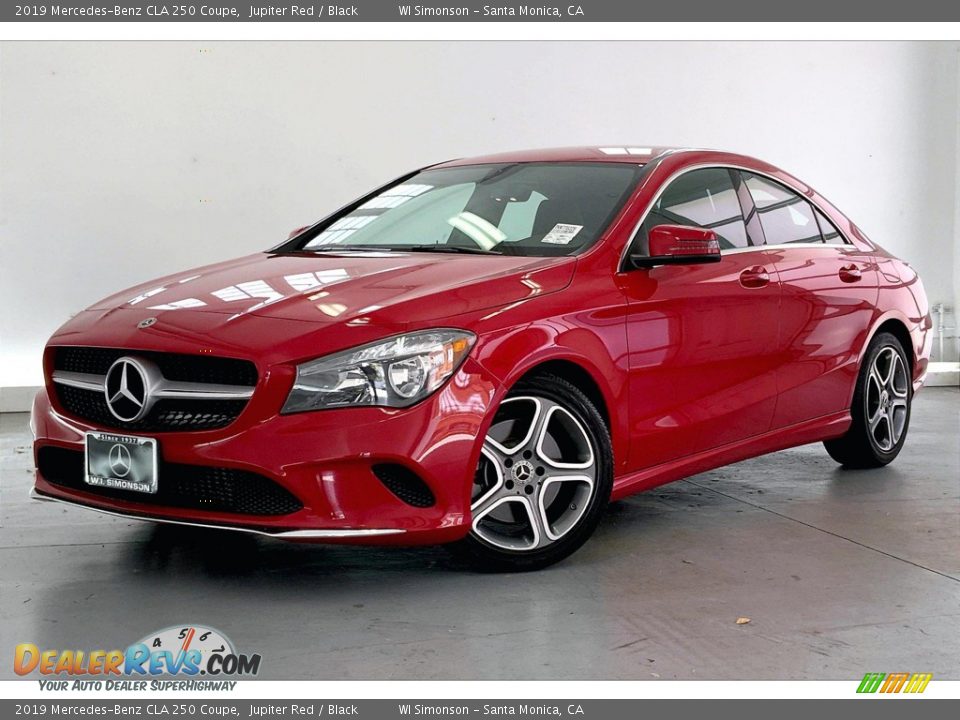 2019 Mercedes-Benz CLA 250 Coupe Jupiter Red / Black Photo #12