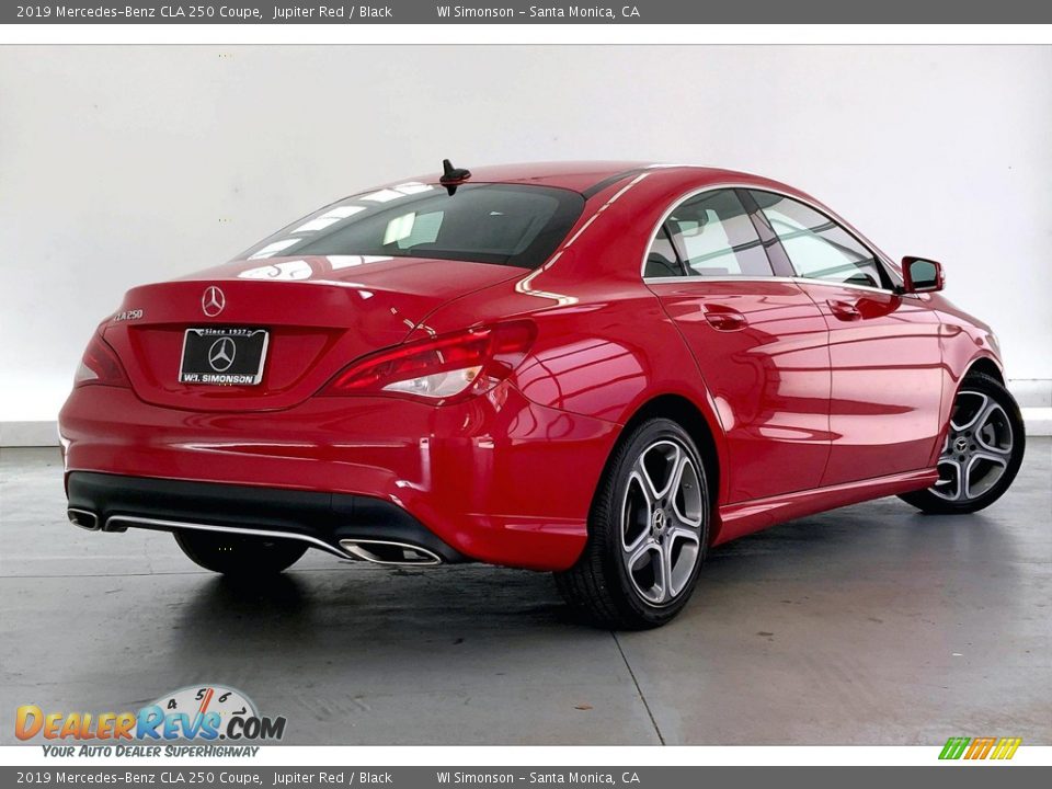 2019 Mercedes-Benz CLA 250 Coupe Jupiter Red / Black Photo #13