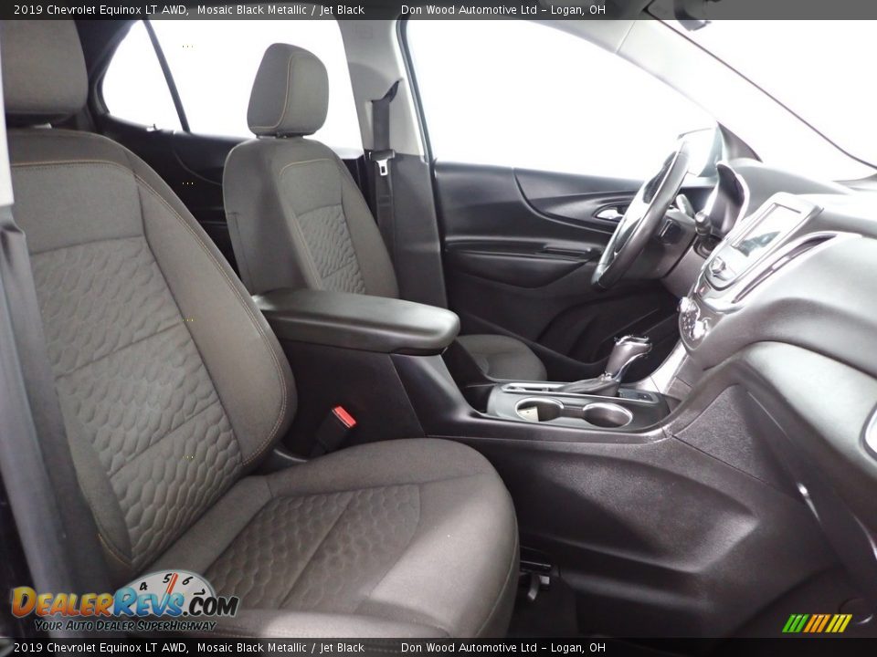 2019 Chevrolet Equinox LT AWD Mosaic Black Metallic / Jet Black Photo #27