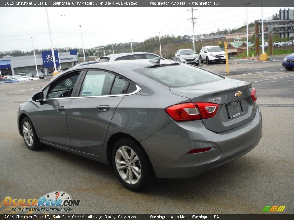2019 Chevrolet Cruze LT Satin Steel Gray Metallic / Jet Black/­Galvanized Photo #7