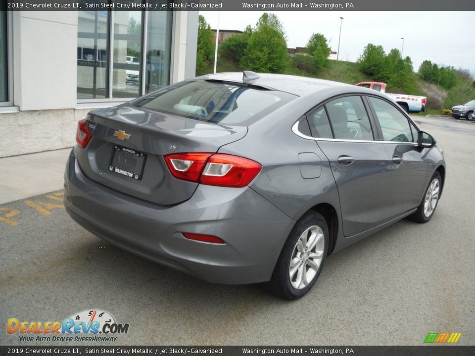 2019 Chevrolet Cruze LT Satin Steel Gray Metallic / Jet Black/­Galvanized Photo #9