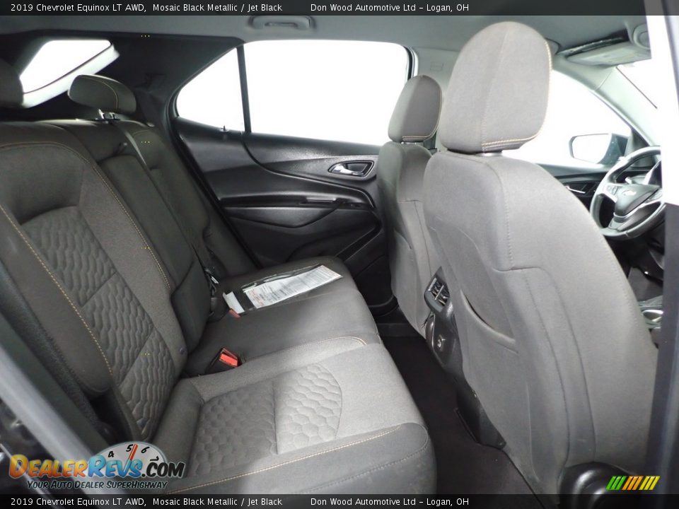 2019 Chevrolet Equinox LT AWD Mosaic Black Metallic / Jet Black Photo #30