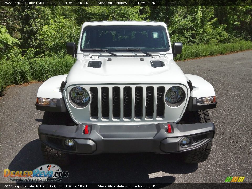 2022 Jeep Gladiator Rubicon 4x4 Bright White / Black Photo #3