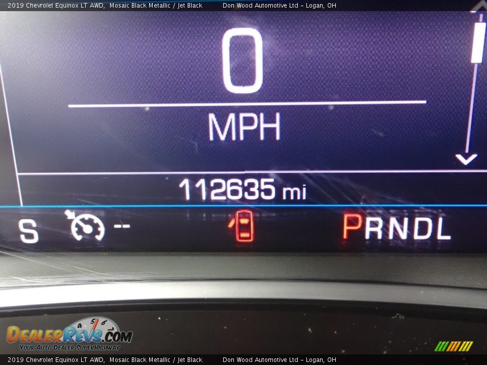 2019 Chevrolet Equinox LT AWD Mosaic Black Metallic / Jet Black Photo #32