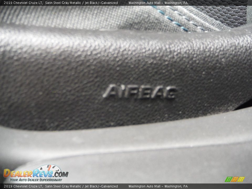 2019 Chevrolet Cruze LT Satin Steel Gray Metallic / Jet Black/­Galvanized Photo #14