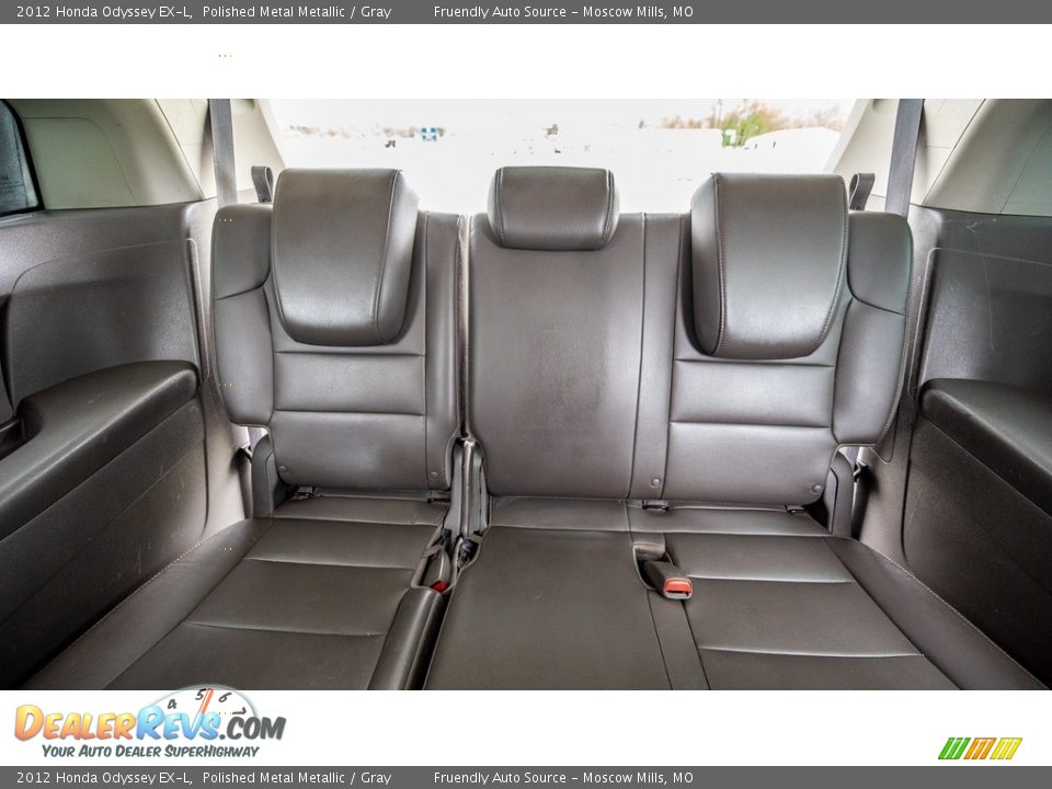 2012 Honda Odyssey EX-L Polished Metal Metallic / Gray Photo #12