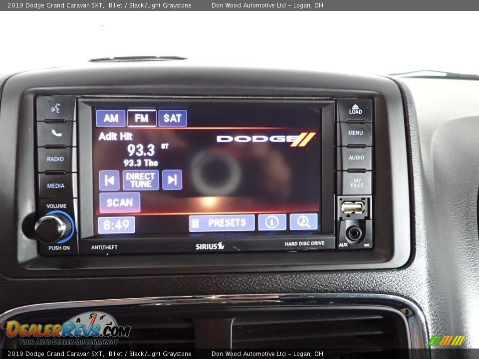 2019 Dodge Grand Caravan SXT Billet / Black/Light Graystone Photo #3