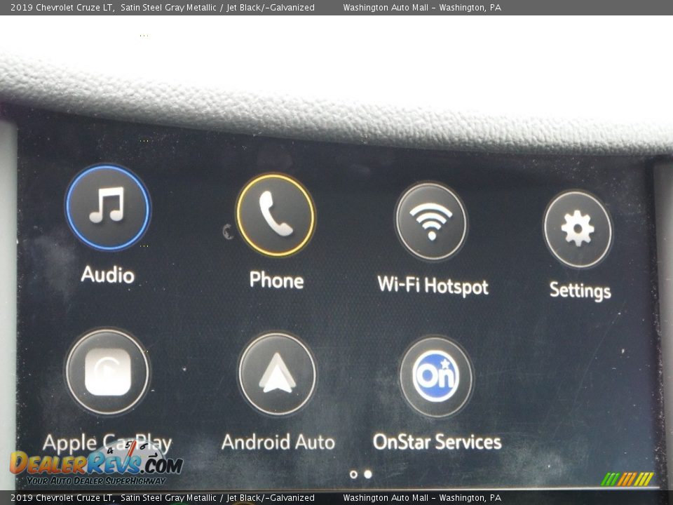 2019 Chevrolet Cruze LT Satin Steel Gray Metallic / Jet Black/­Galvanized Photo #17