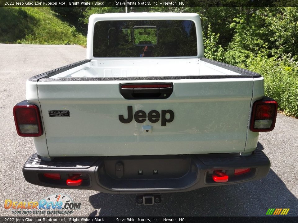 2022 Jeep Gladiator Rubicon 4x4 Bright White / Black Photo #7