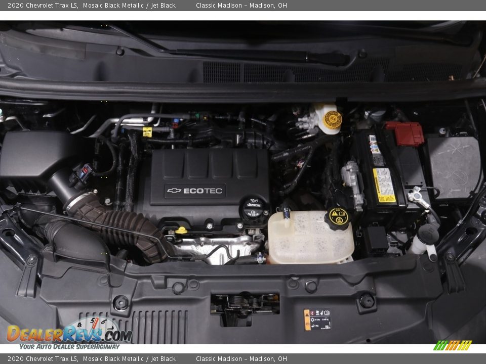 2020 Chevrolet Trax LS Mosaic Black Metallic / Jet Black Photo #18