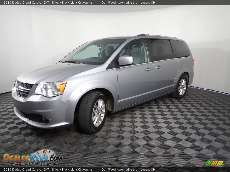 2019 Dodge Grand Caravan SXT Billet / Black/Light Graystone Photo #5