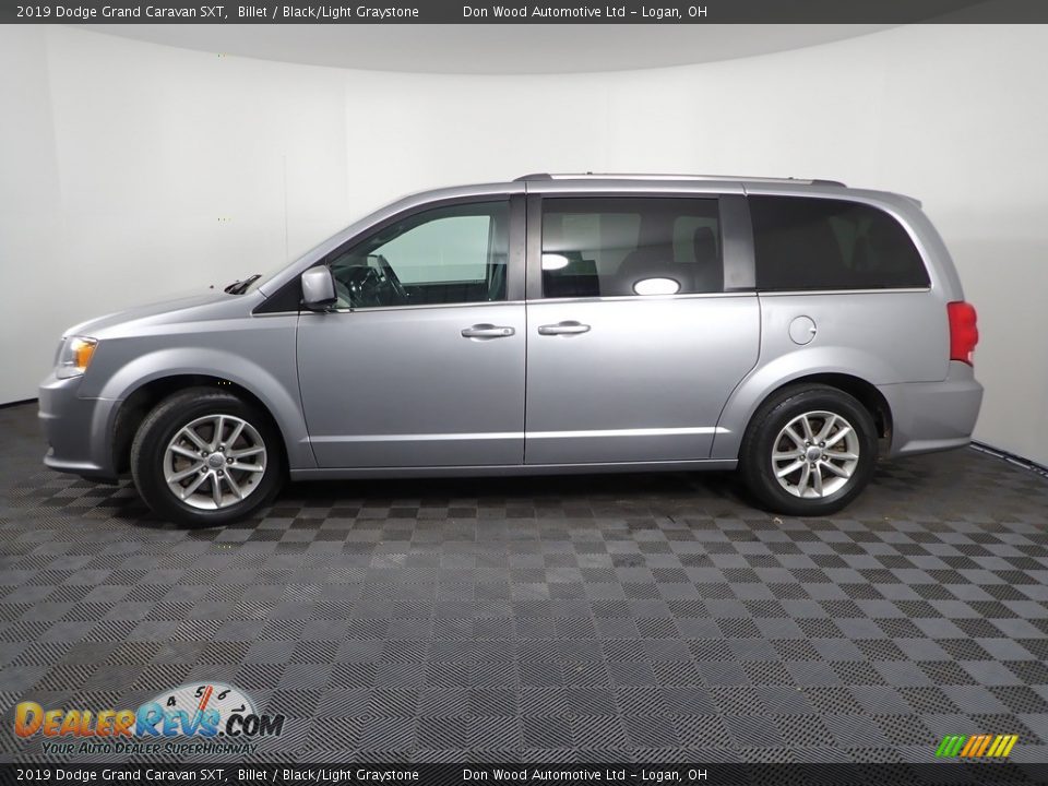 2019 Dodge Grand Caravan SXT Billet / Black/Light Graystone Photo #6