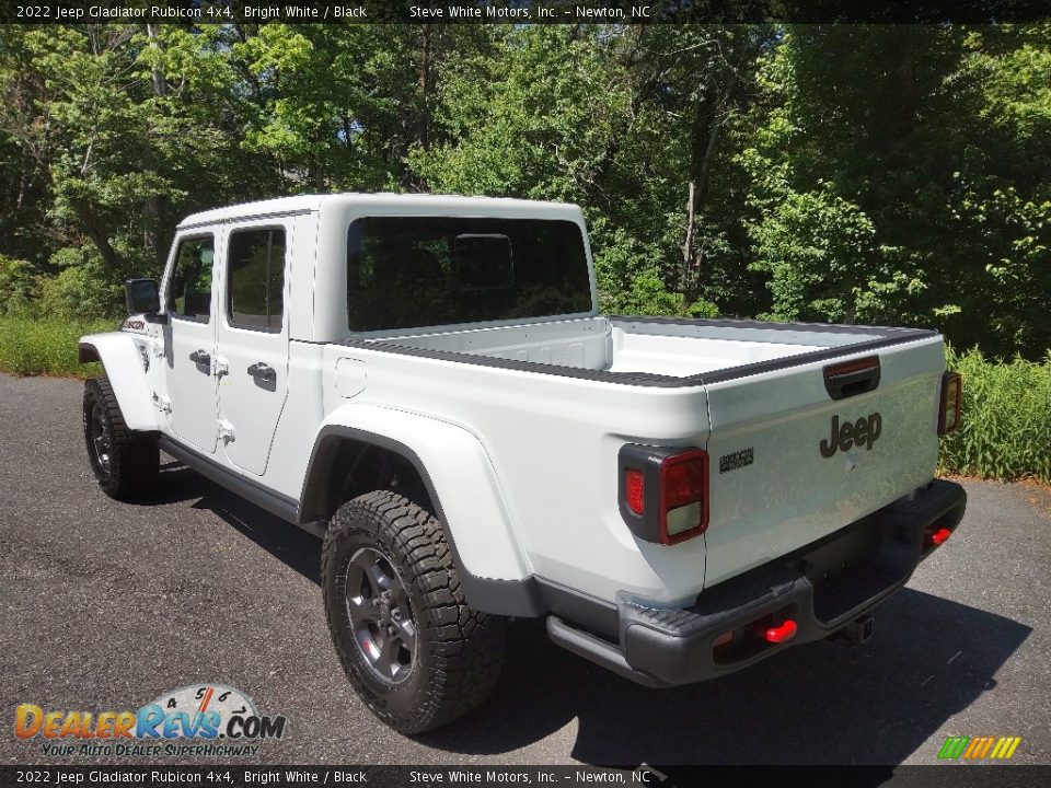 2022 Jeep Gladiator Rubicon 4x4 Bright White / Black Photo #9