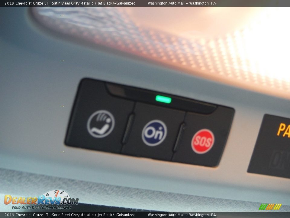 2019 Chevrolet Cruze LT Satin Steel Gray Metallic / Jet Black/­Galvanized Photo #20