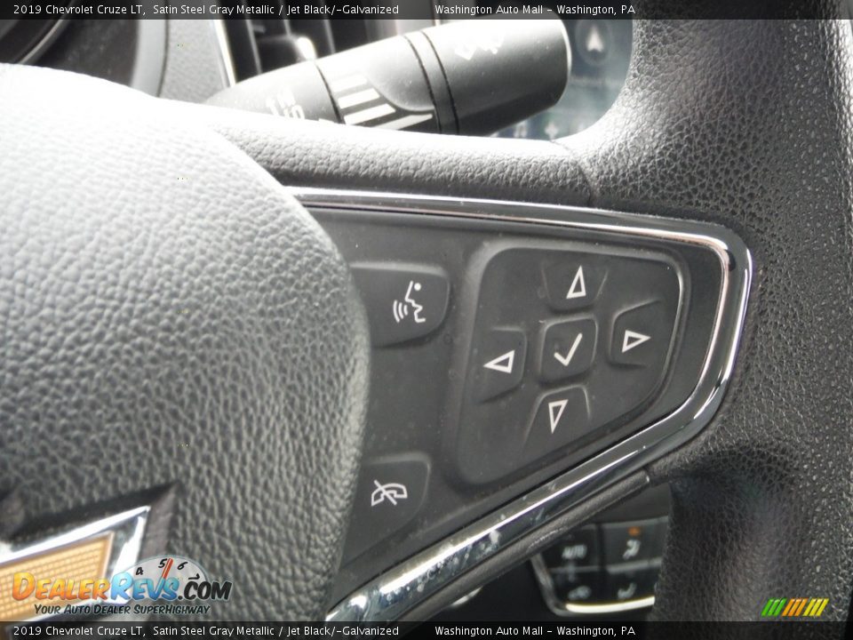 2019 Chevrolet Cruze LT Satin Steel Gray Metallic / Jet Black/­Galvanized Photo #21