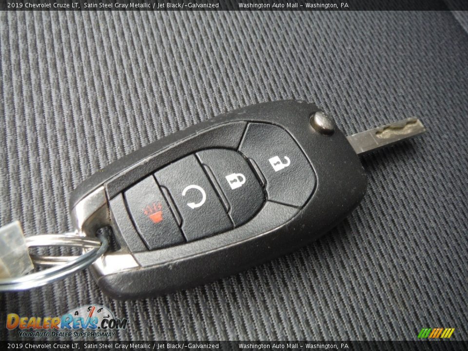 2019 Chevrolet Cruze LT Satin Steel Gray Metallic / Jet Black/­Galvanized Photo #24