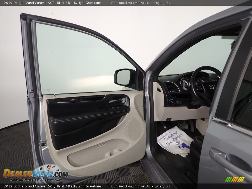 2019 Dodge Grand Caravan SXT Billet / Black/Light Graystone Photo #12