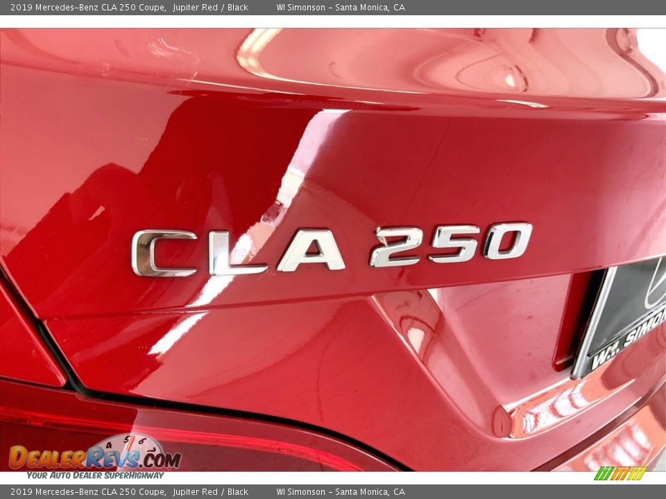 2019 Mercedes-Benz CLA 250 Coupe Jupiter Red / Black Photo #31