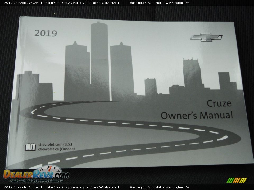 2019 Chevrolet Cruze LT Satin Steel Gray Metallic / Jet Black/­Galvanized Photo #26