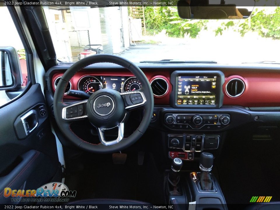 2022 Jeep Gladiator Rubicon 4x4 Bright White / Black Photo #18