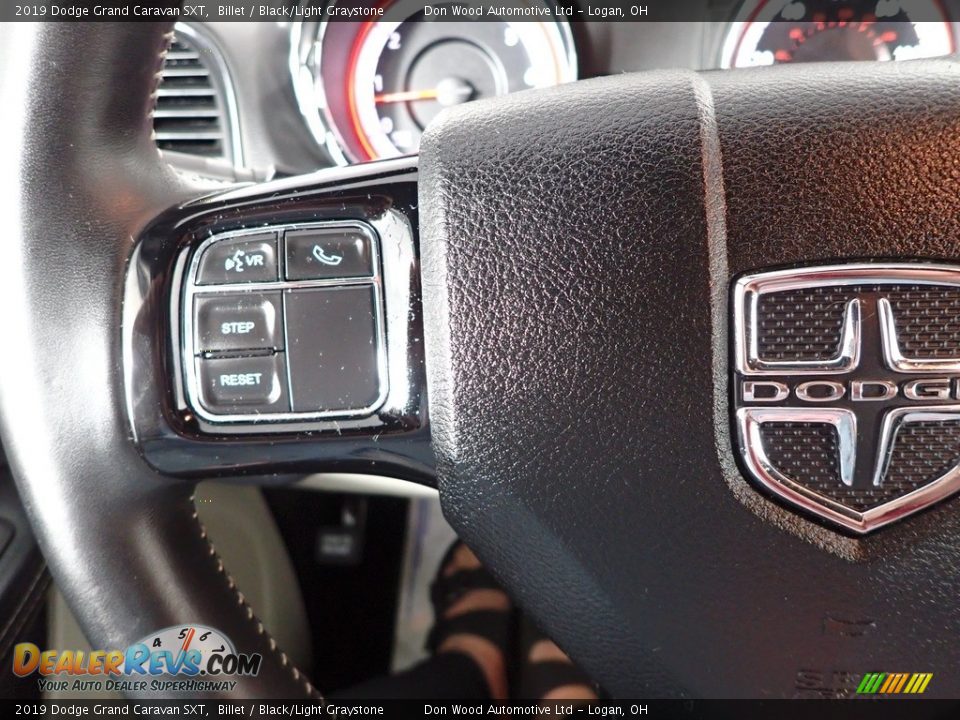2019 Dodge Grand Caravan SXT Billet / Black/Light Graystone Photo #17