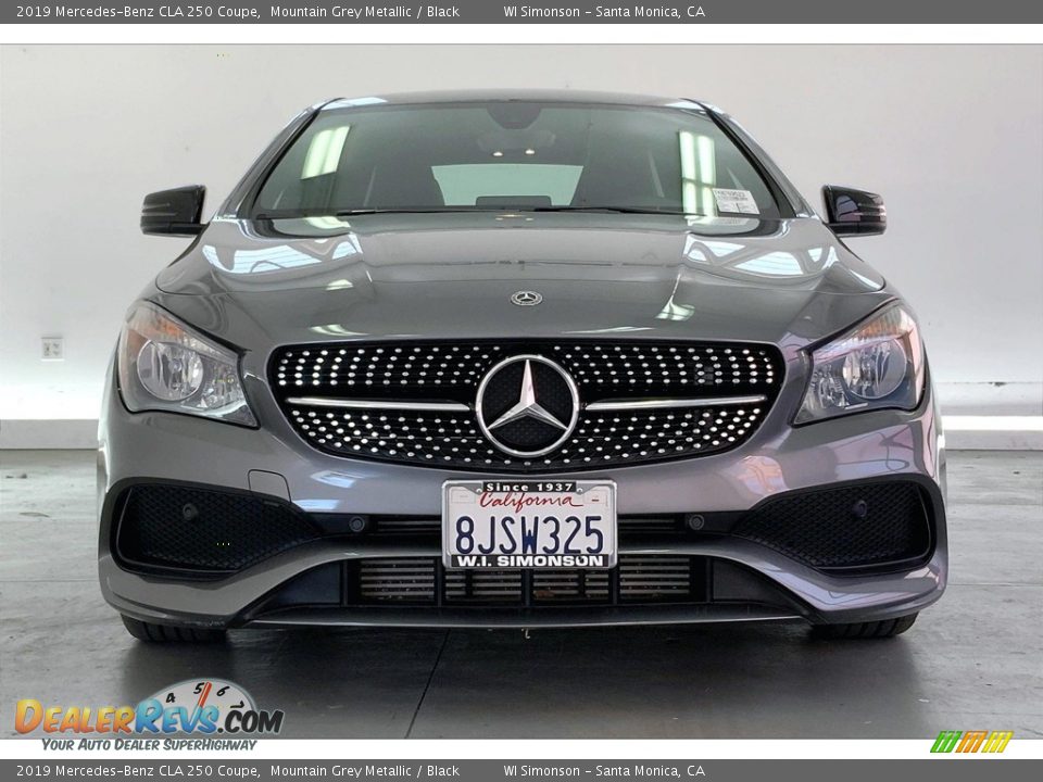 2019 Mercedes-Benz CLA 250 Coupe Mountain Grey Metallic / Black Photo #2