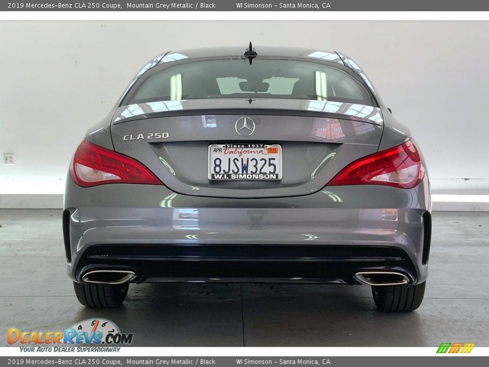 2019 Mercedes-Benz CLA 250 Coupe Mountain Grey Metallic / Black Photo #3