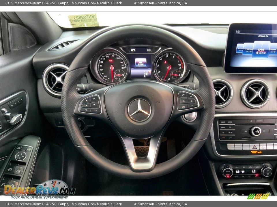 2019 Mercedes-Benz CLA 250 Coupe Mountain Grey Metallic / Black Photo #4