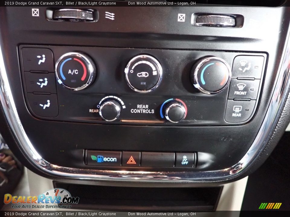 2019 Dodge Grand Caravan SXT Billet / Black/Light Graystone Photo #21