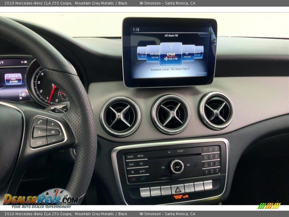 2019 Mercedes-Benz CLA 250 Coupe Mountain Grey Metallic / Black Photo #5